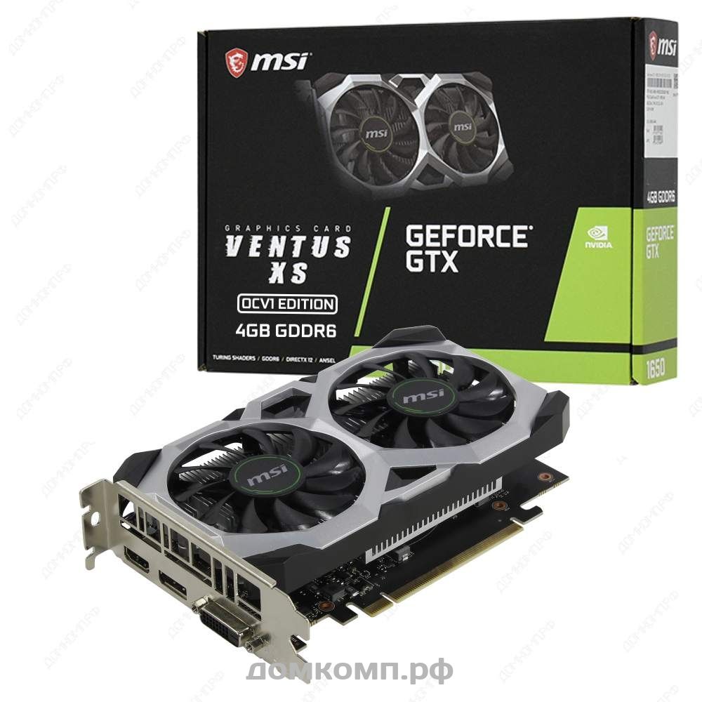 Gtx 1650 d6 ventus xs